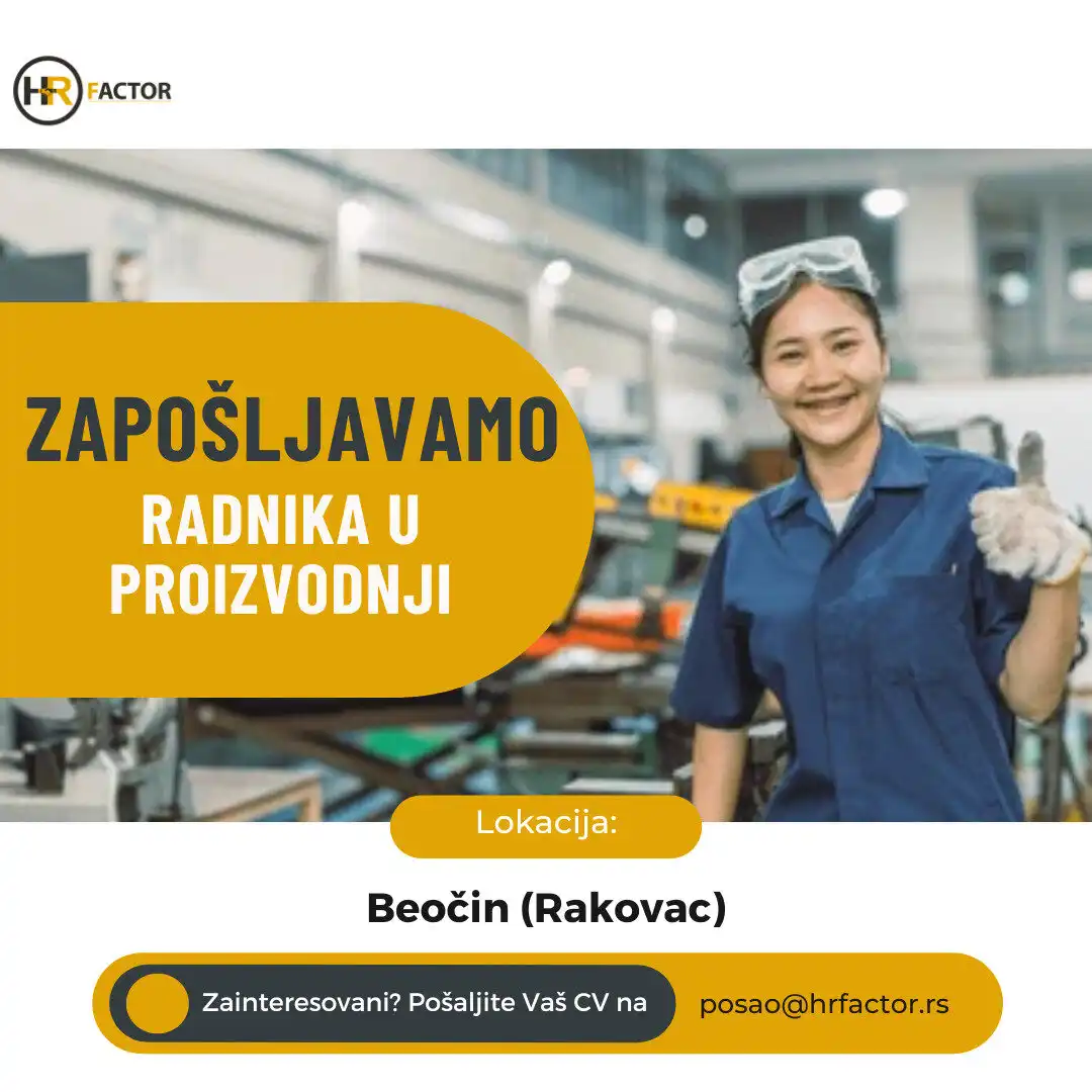 Radnik u proizvodnji